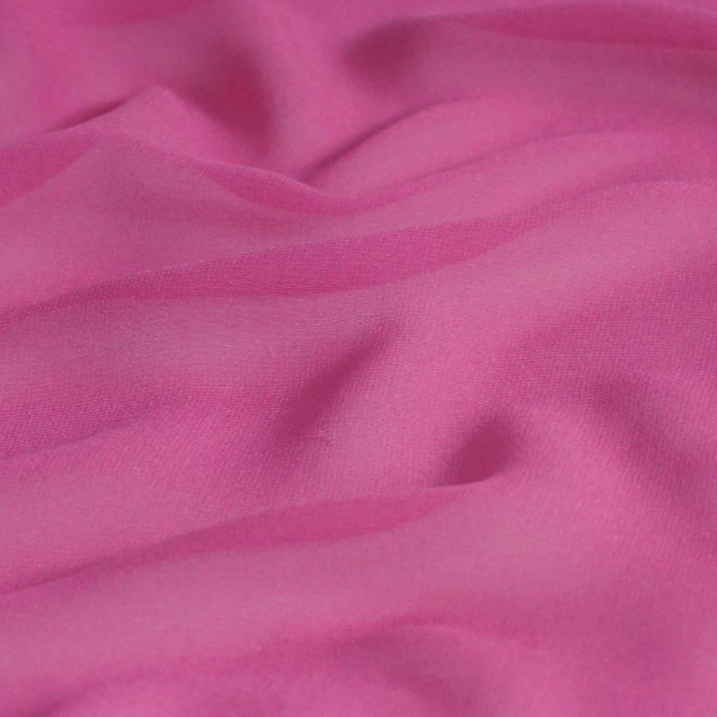 Seidenchiffon matt fuchsia pink